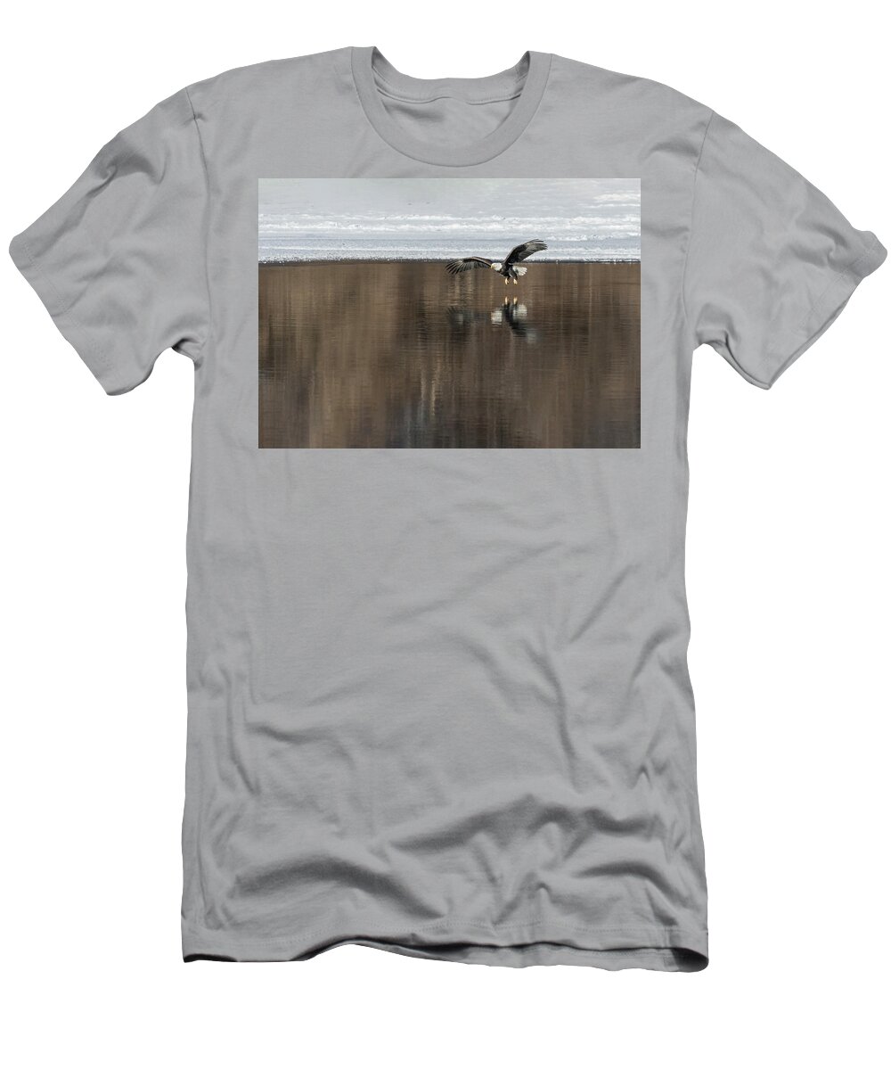 Bald Eagle T-Shirt featuring the photograph Bald Eagle 2018-15 by Thomas Young