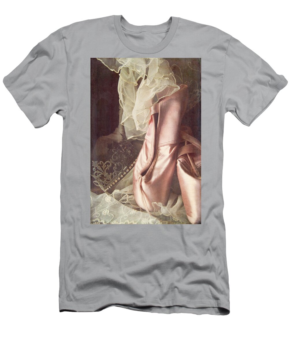 Ballet Slippers T-Shirt featuring the photograph Ballet Slippers by Cindi Ressler