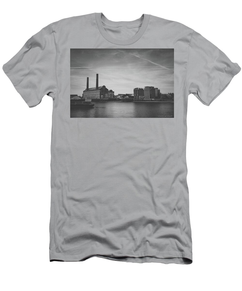 Gothic T-Shirt featuring the photograph Bleak Industry by Joseph Westrupp