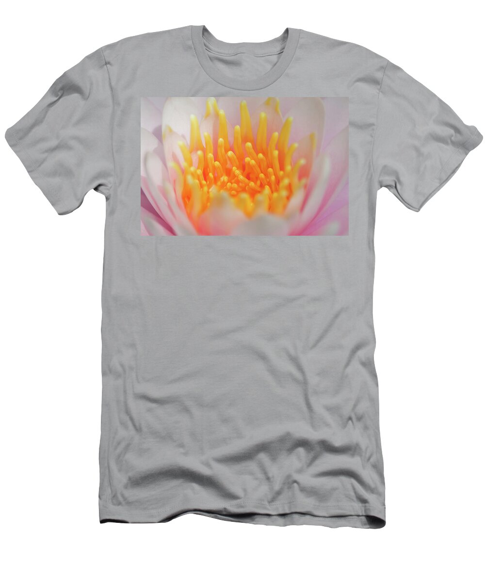 White Water Lily T-Shirt featuring the photograph Blooming Virgins by Az Jackson