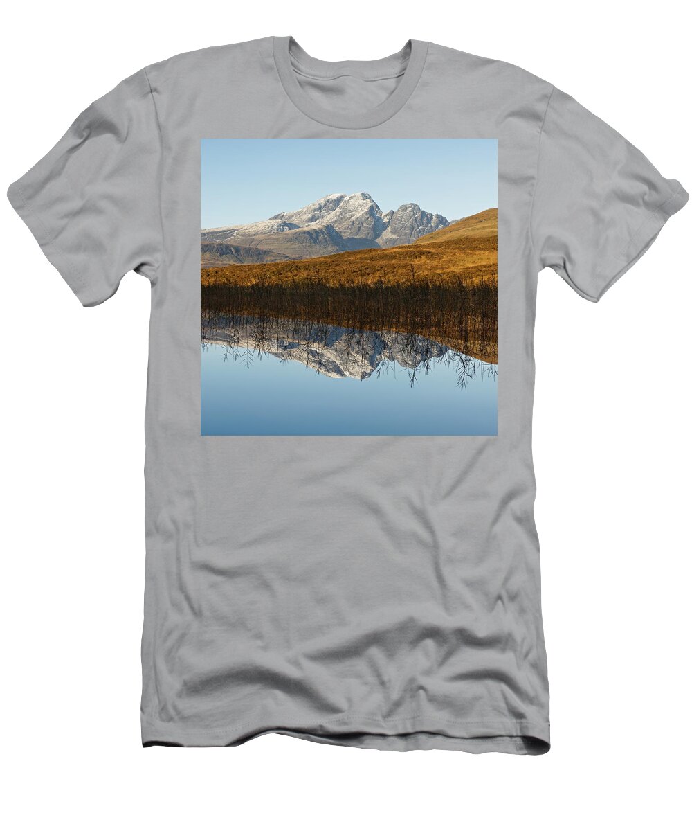 Skye T-Shirt featuring the photograph Blue Skye by Stephen Taylor