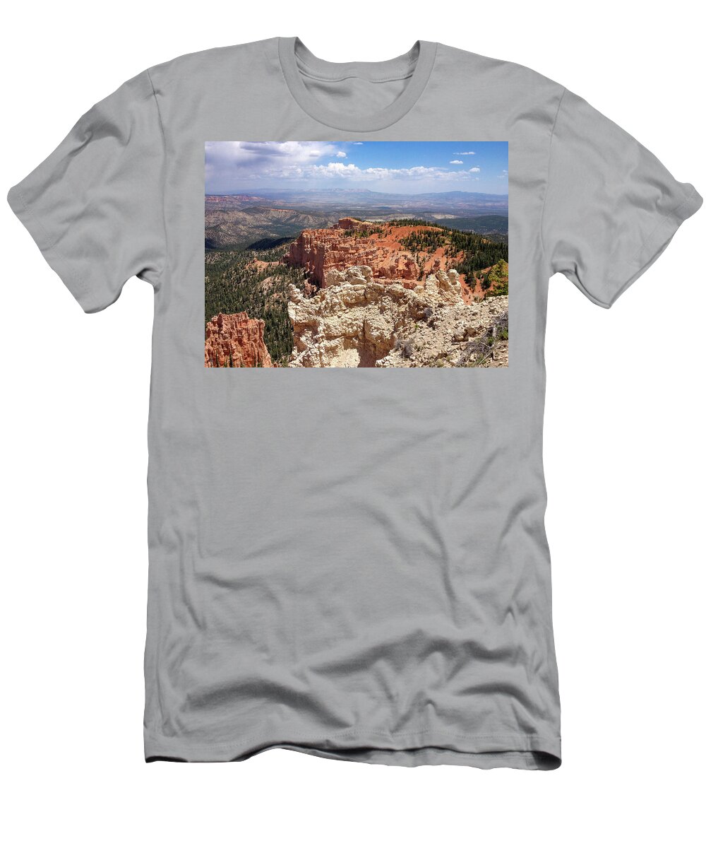 Bryce Canyon T-Shirt featuring the photograph Bryce Canyon High Desert by Mark Duehmig