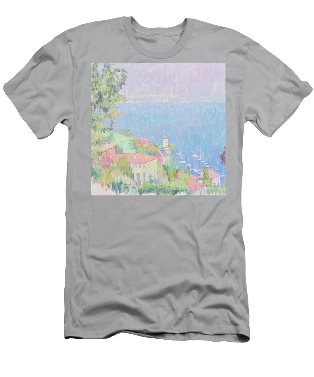 Fresia T-Shirt featuring the painting Carried Away by Jerry Fresia