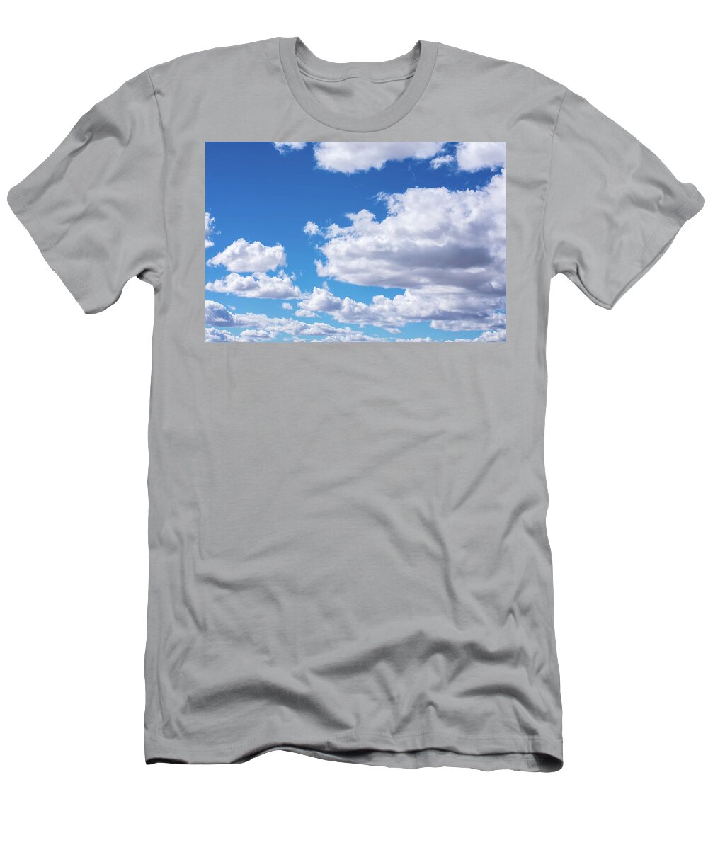 Cloud T-Shirt featuring the photograph Cloud Parade by Melisa Elliott