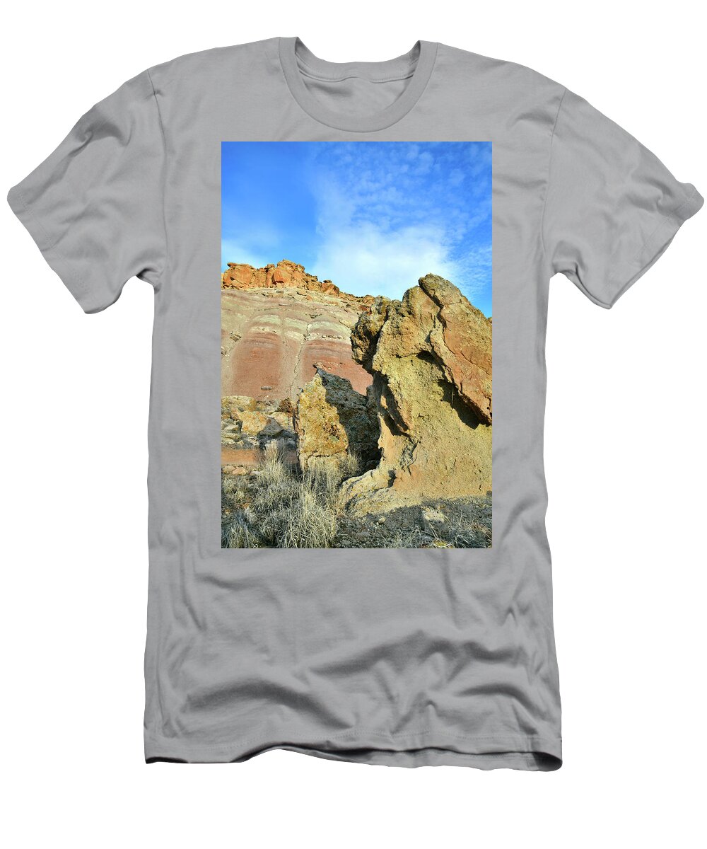 Red Point T-Shirt featuring the photograph Clouds Billow over Red Point by Ray Mathis