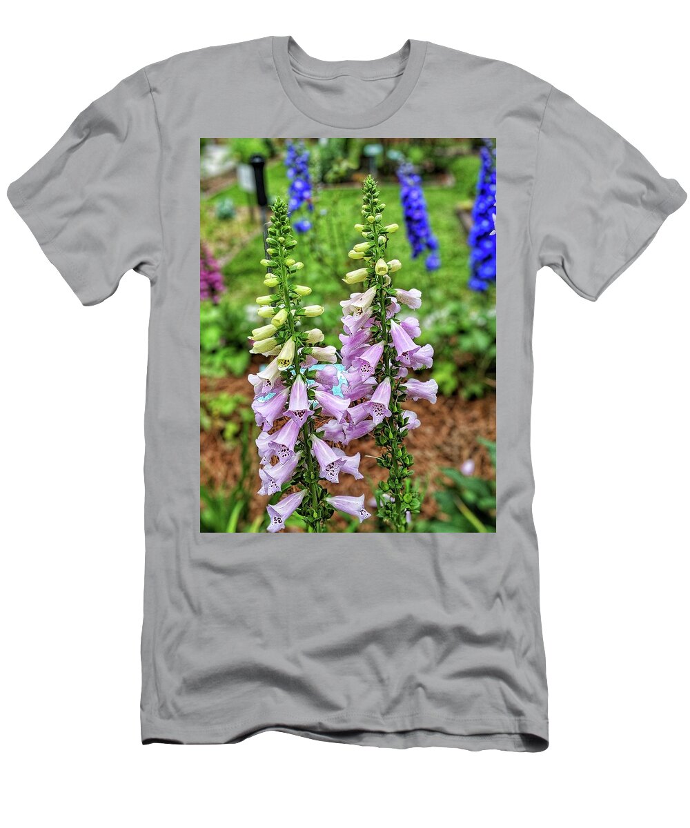 Flowers T-Shirt featuring the photograph Cocklebells by Portia Olaughlin