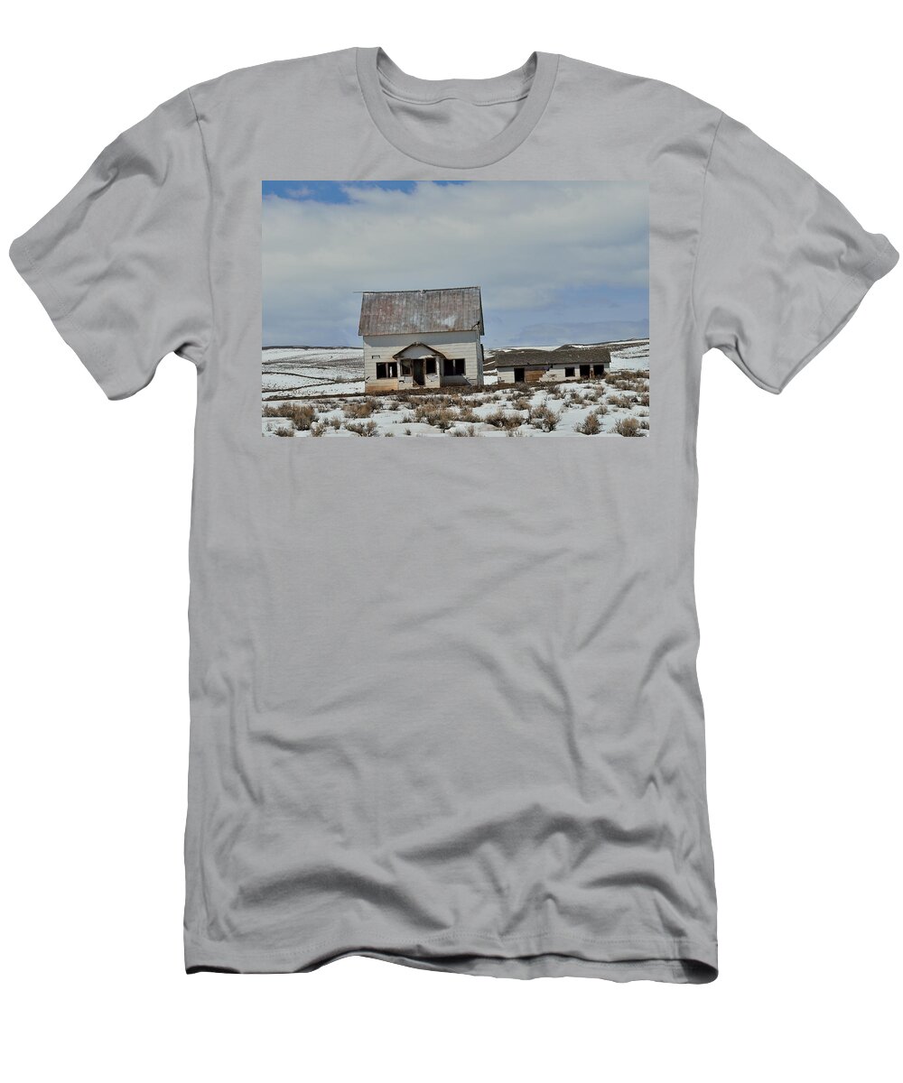 House T-Shirt featuring the photograph Disused And Unloved by Kae Cheatham