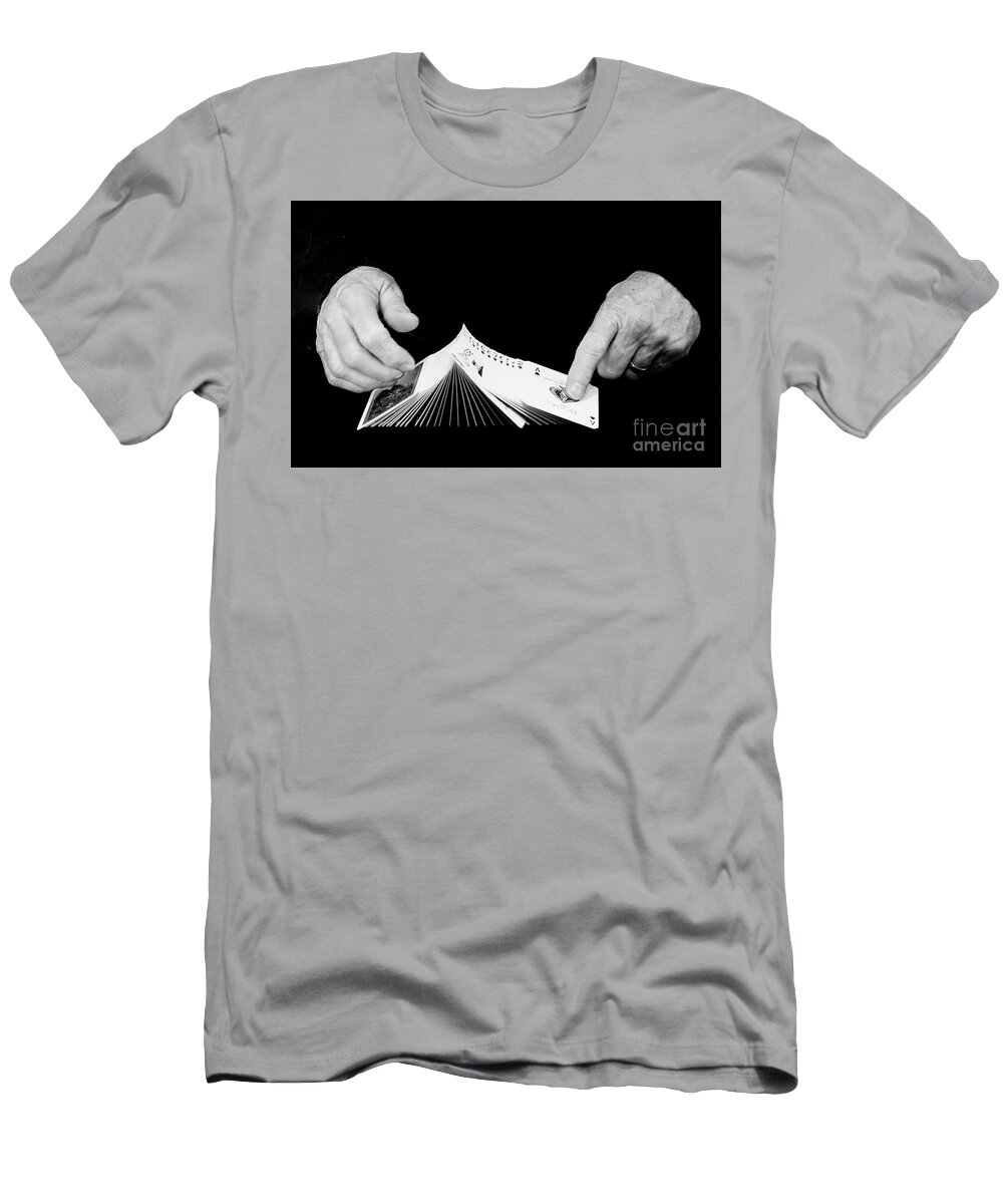 Hands T-Shirt featuring the photograph Do You Believe in Magic by Cathy Donohoue