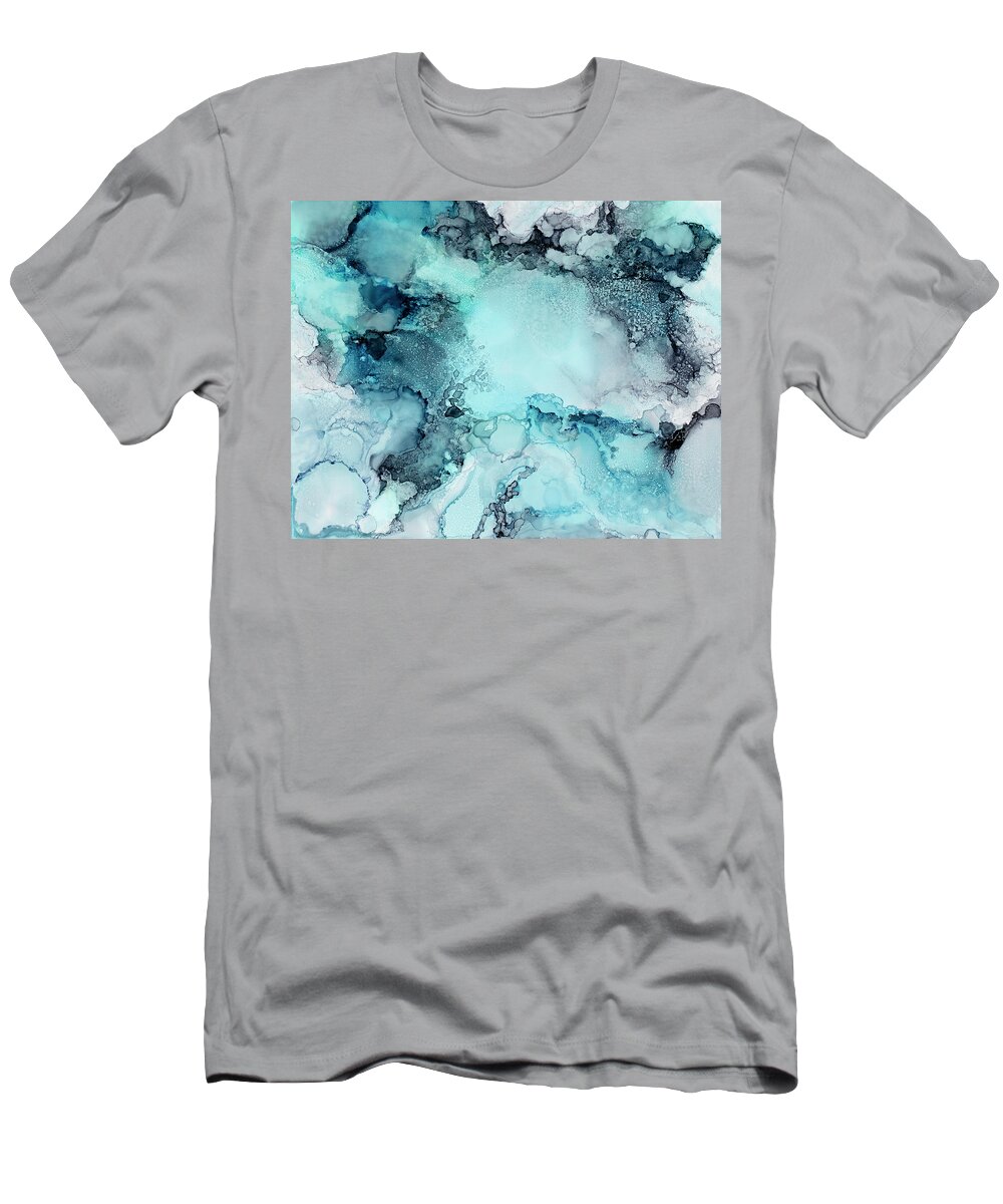 Organic T-Shirt featuring the painting Emergence by Tamara Nelson