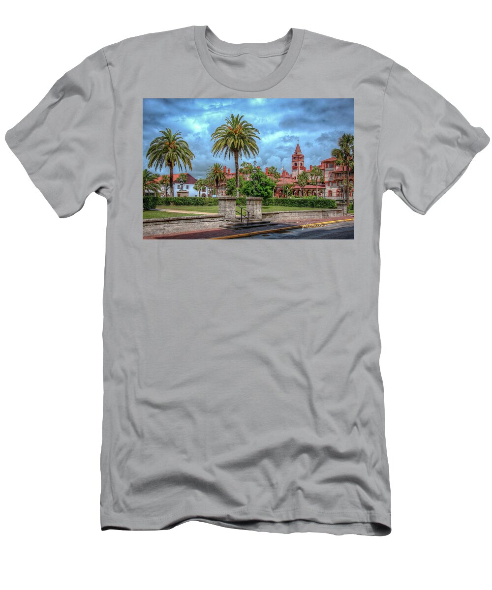 Storm T-Shirt featuring the photograph Flagler College Storm by Joseph Desiderio