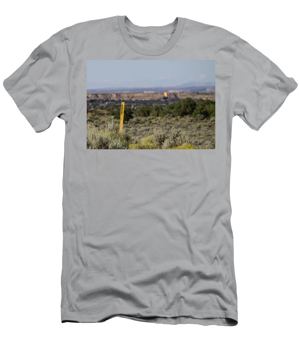 Chaco T-Shirt featuring the photograph Flaring in Chaco by Jonathan Thompson