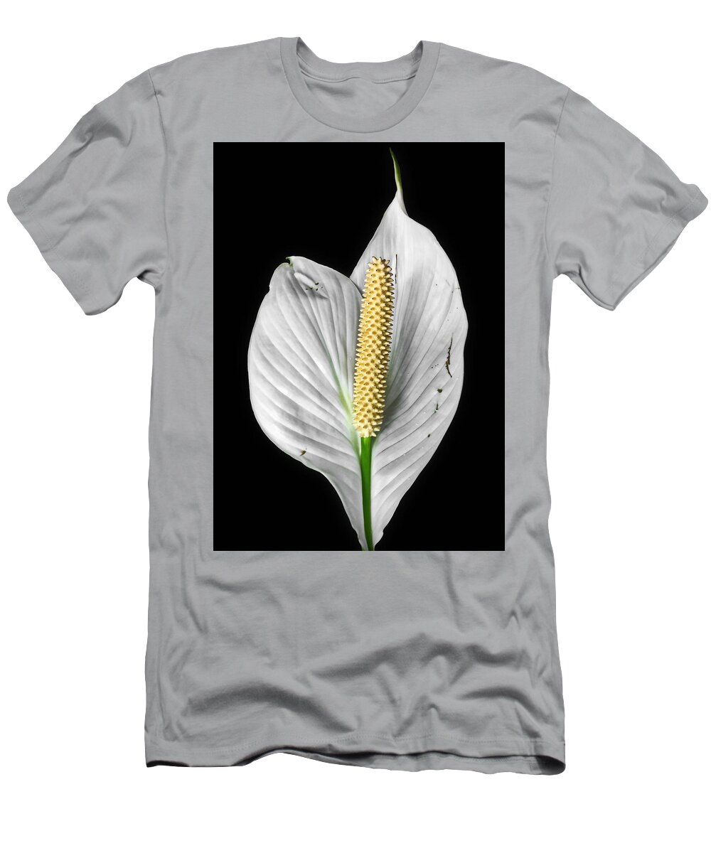Floral T-Shirt featuring the photograph Flawed Beauty by Nathan Little