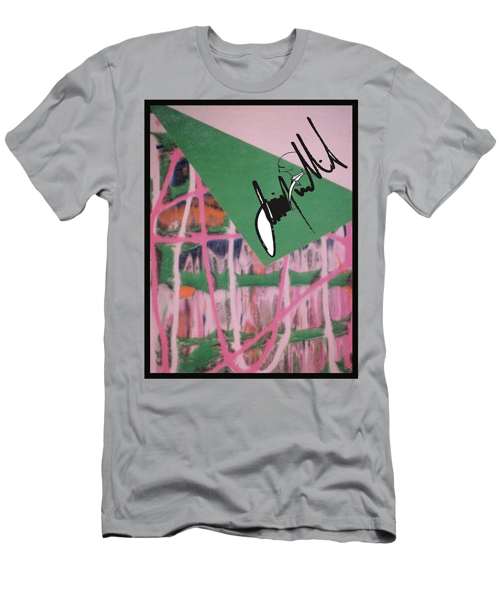  T-Shirt featuring the digital art Flip by Jimmy Williams