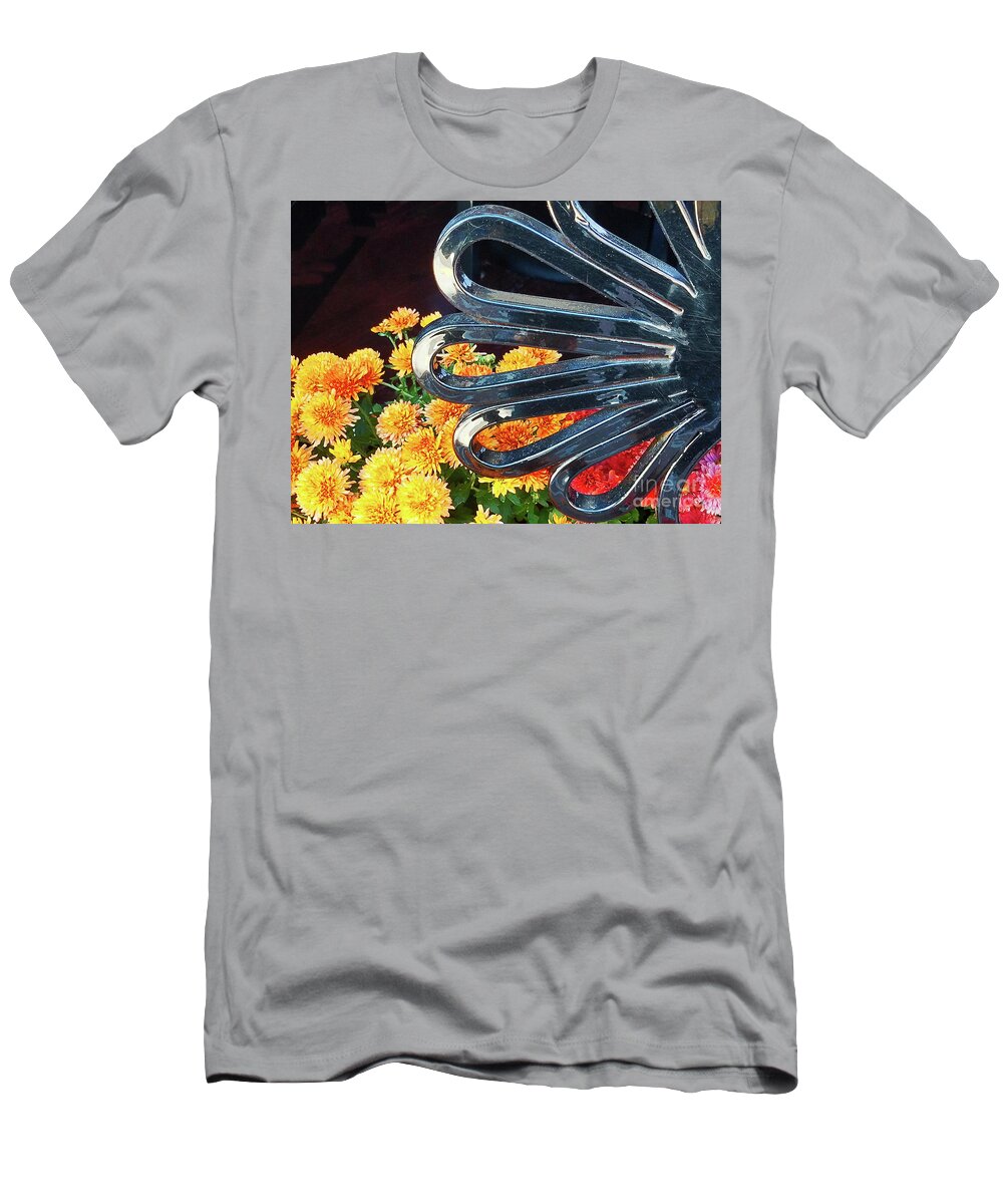 Still Life T-Shirt featuring the photograph Flower Display 300 by Sharon Williams Eng
