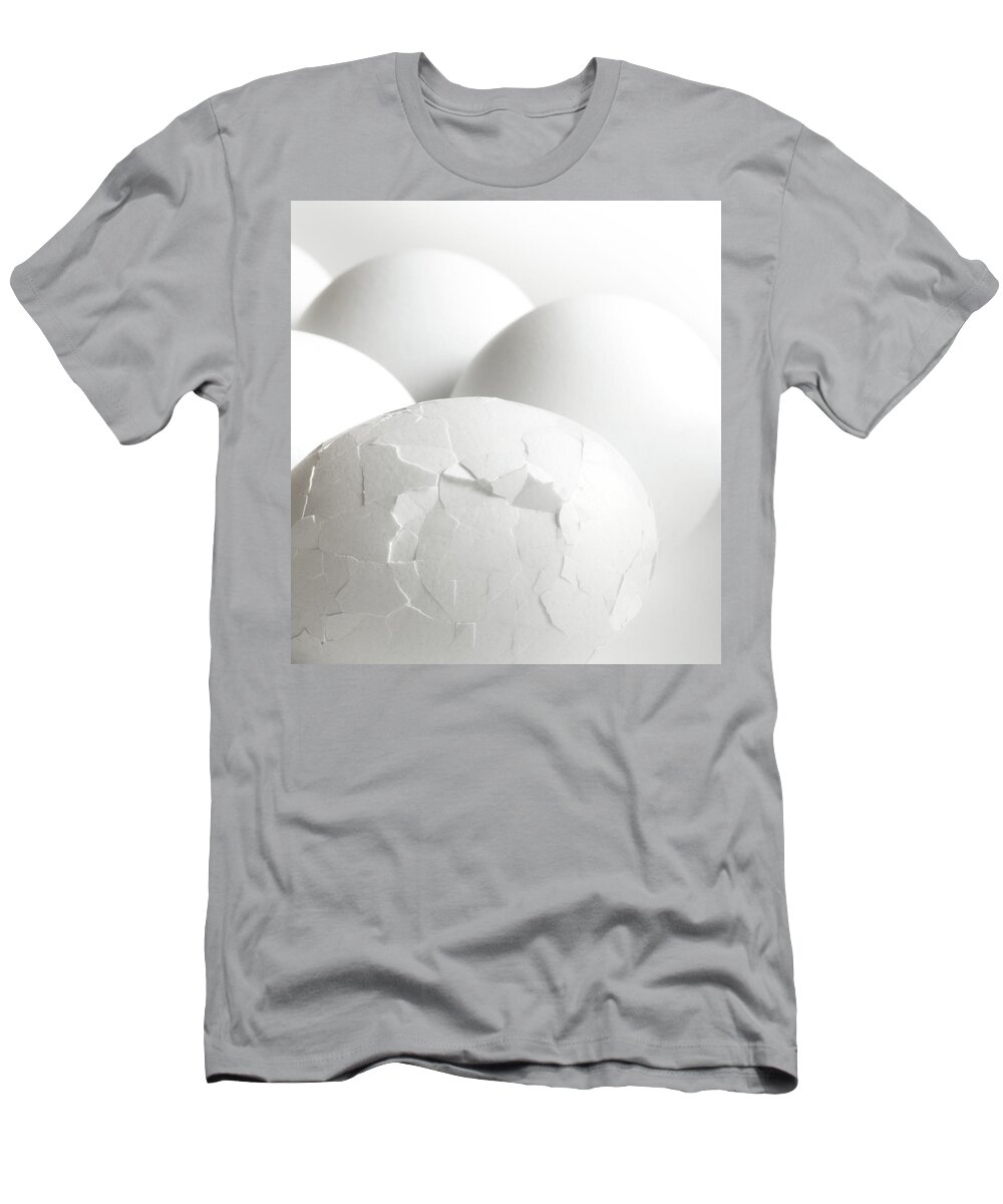 Abstract T-Shirt featuring the photograph Fragility by Silvia Marcoschamer