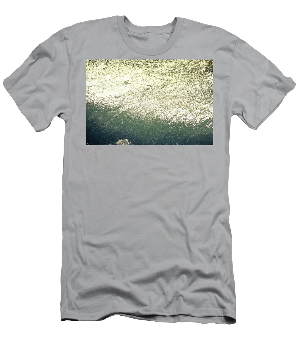 Sea T-Shirt featuring the photograph Glitter Rush by Sean Davey