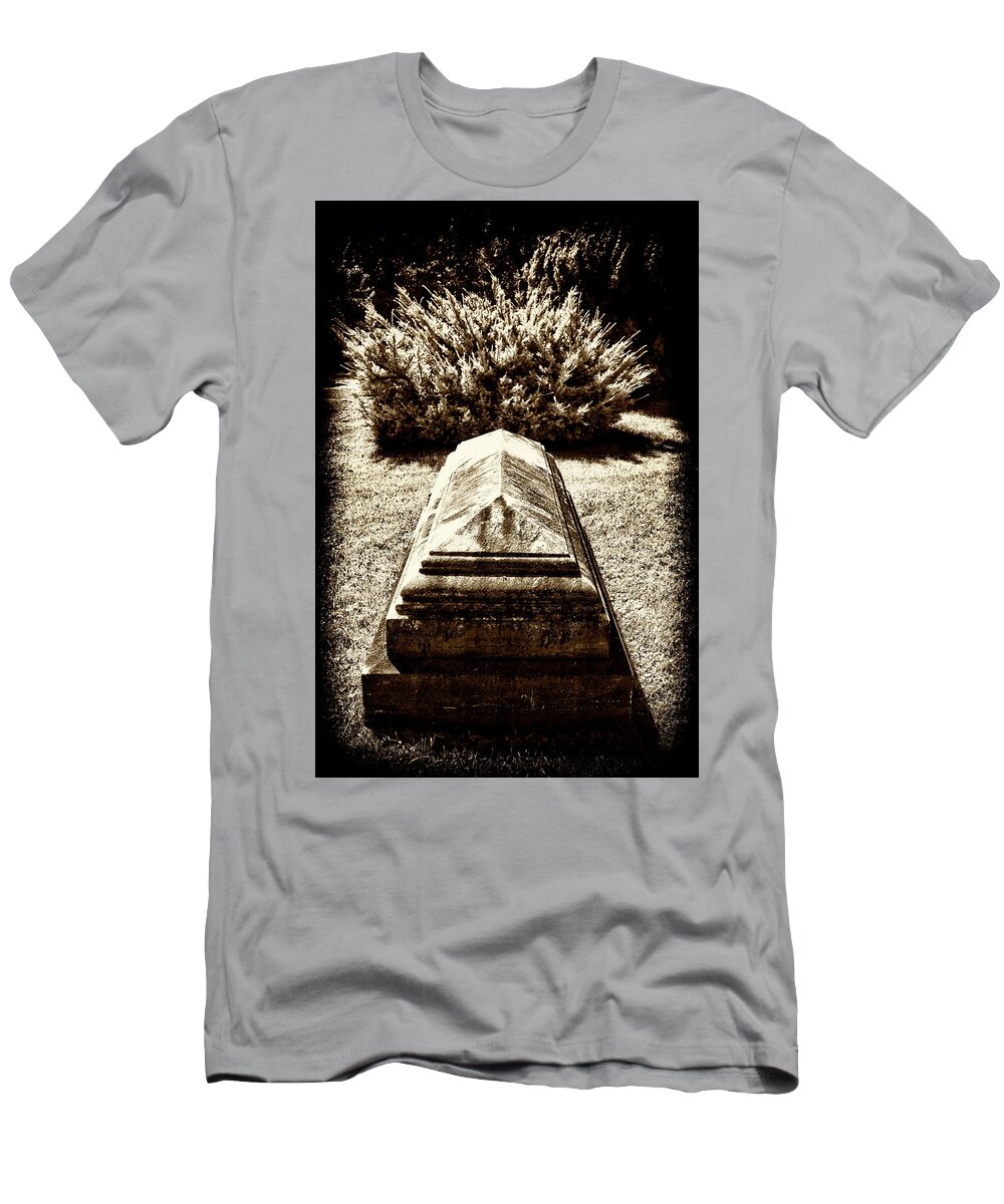 Dir-c-1130-d T-Shirt featuring the photograph Grave / Bush by Paul W Faust - Impressions of Light
