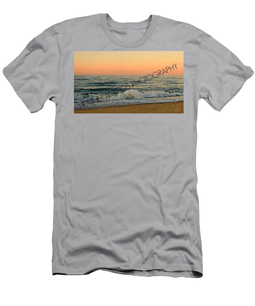 Cape Cod T-Shirt featuring the photograph Heavenly Waves by Heather M Photography