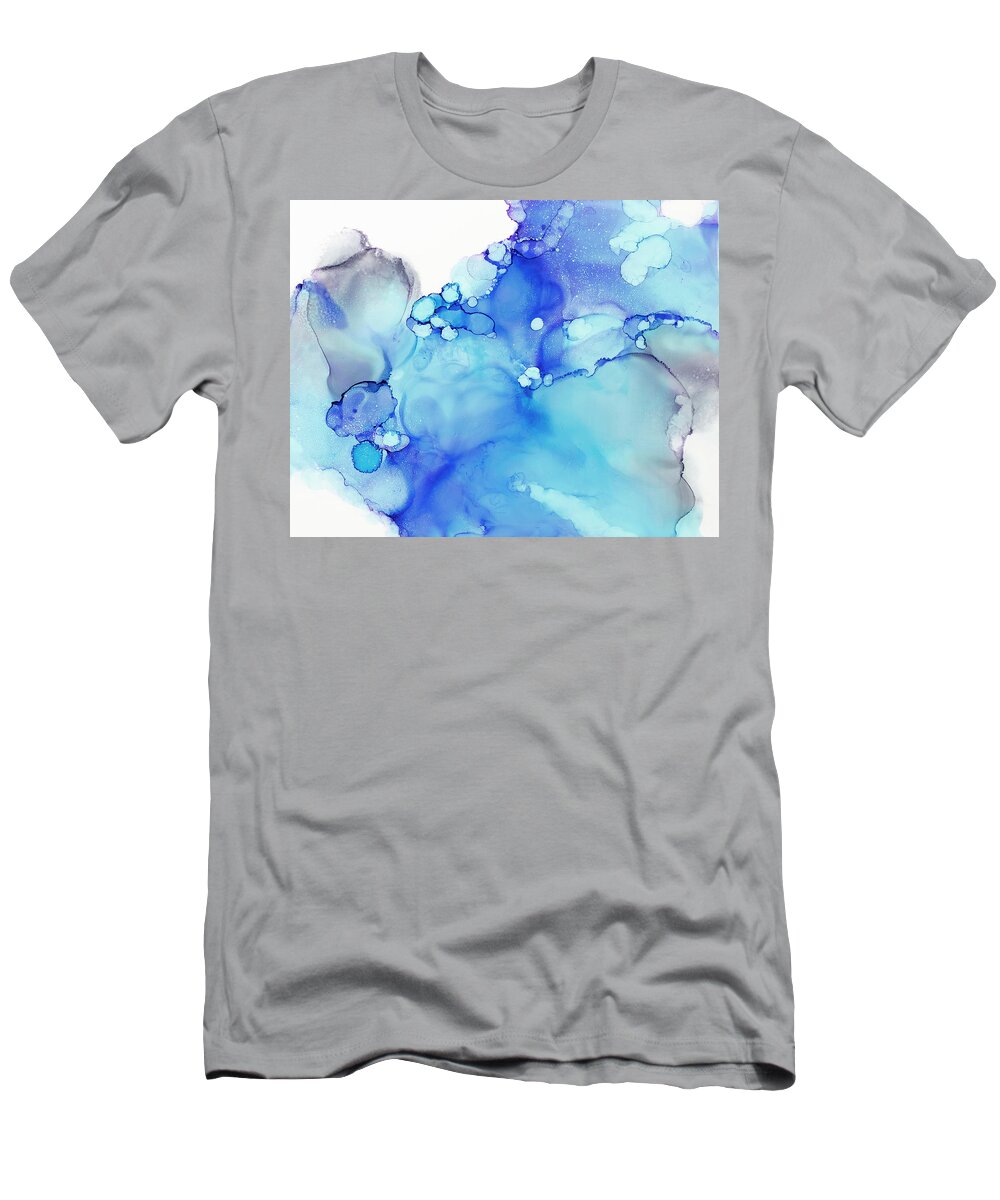 Organic T-Shirt featuring the painting Karma by Tamara Nelson