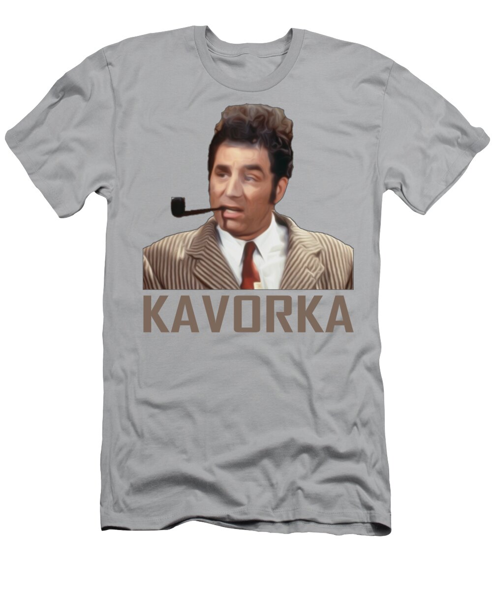 Seinfeld T-Shirt featuring the digital art Kavorka by Filip Schpindel