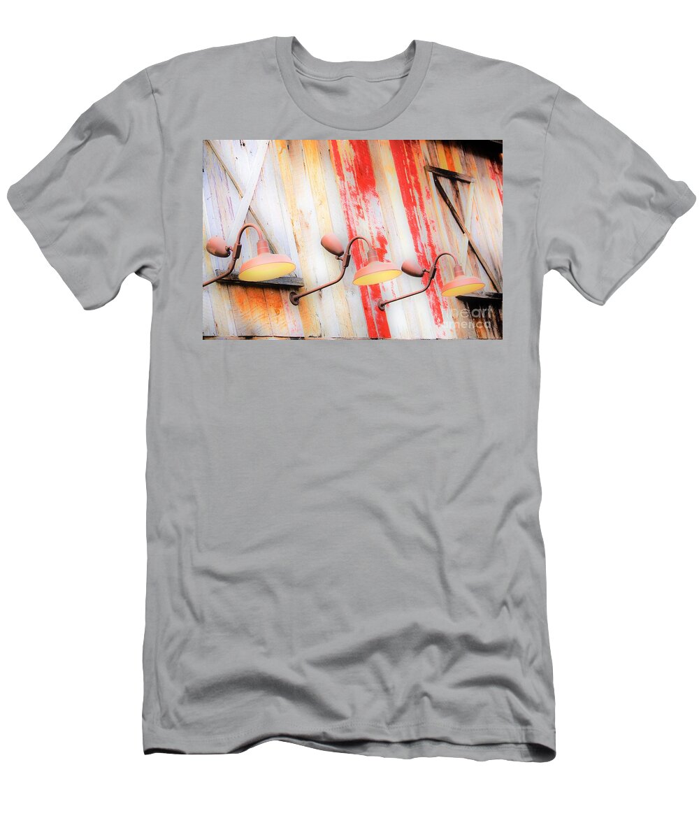 Building T-Shirt featuring the photograph Light my Side by Merle Grenz