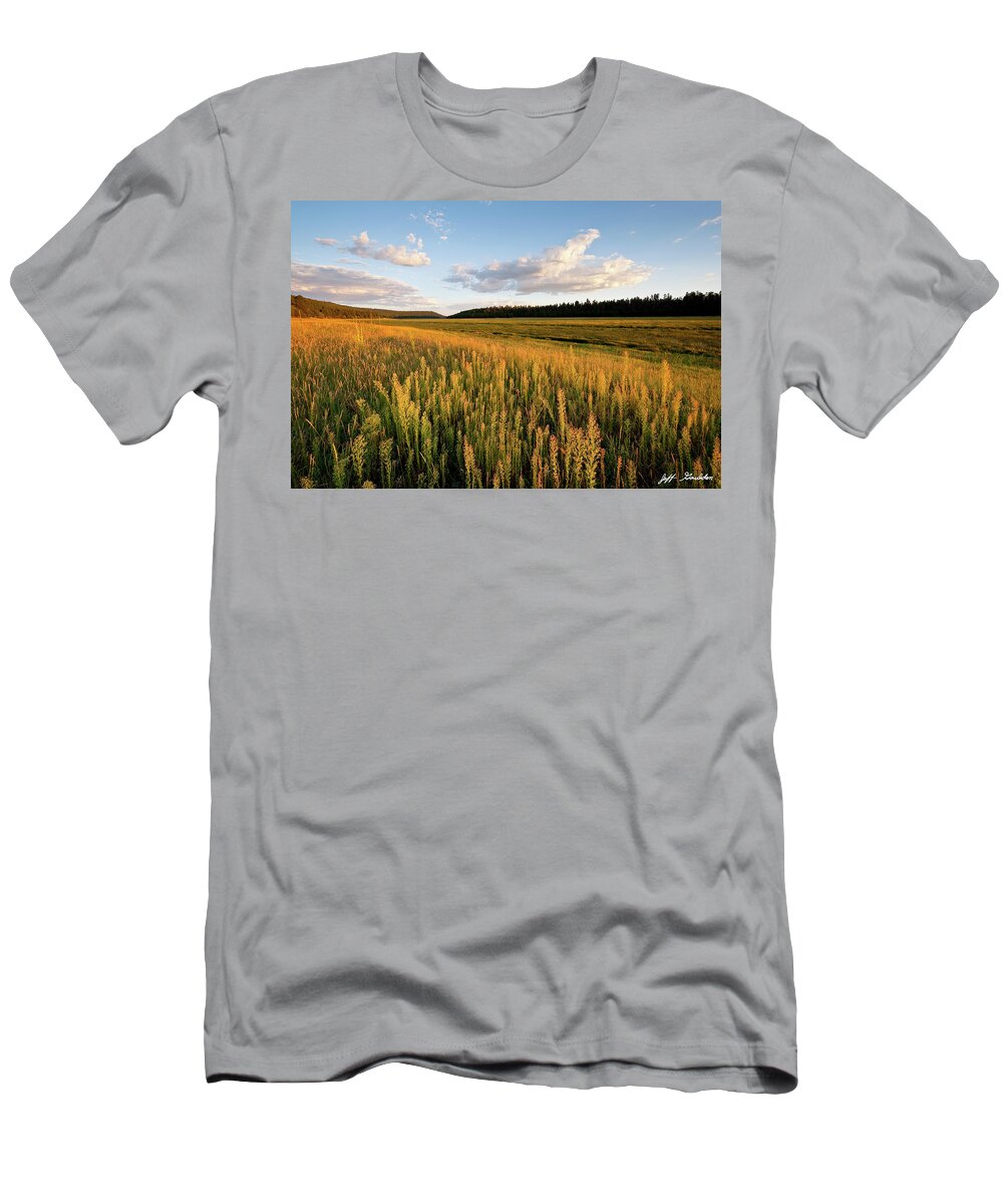 Arizona T-Shirt featuring the photograph Lower Lake Mary at Sunset by Jeff Goulden