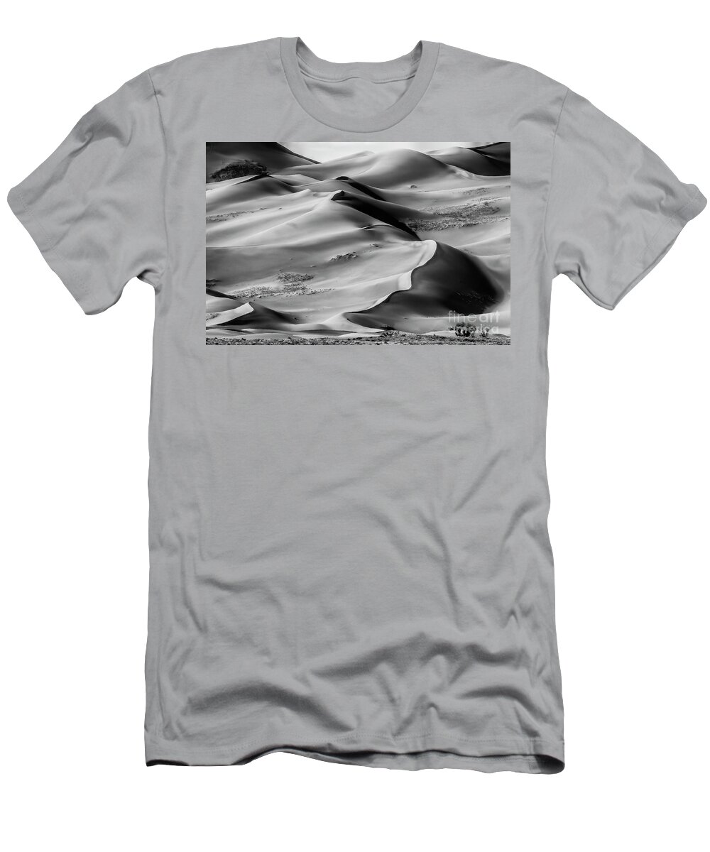 Great Sand Dunes T-Shirt featuring the photograph Autumn Dunes #3 by Jim Garrison