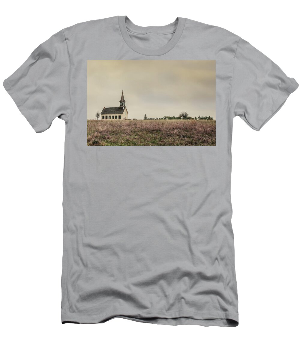 2019 T-Shirt featuring the photograph Old Country Church by KC Hulsman