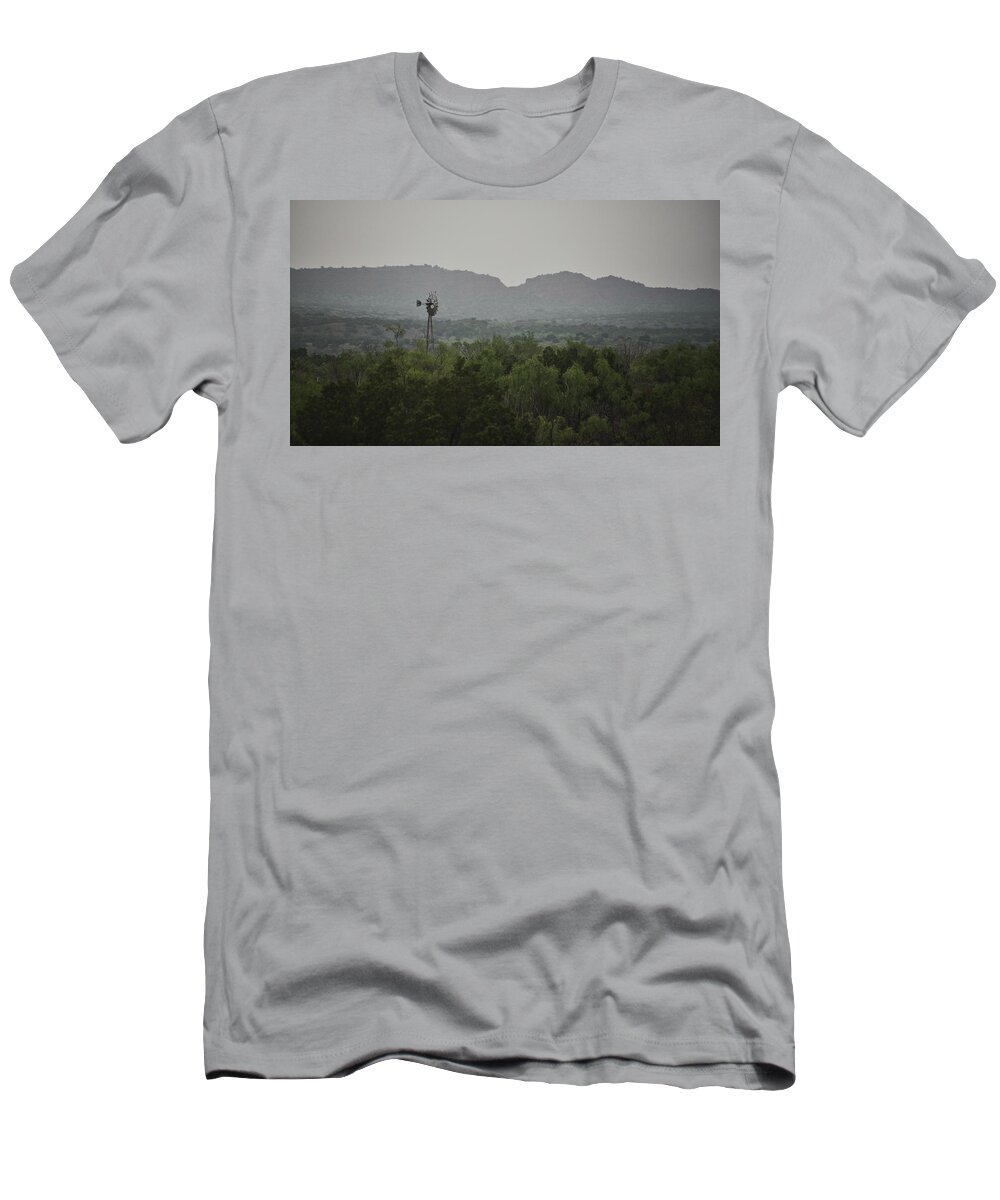 Vintage T-Shirt featuring the photograph Old Windmill by Andrea Anderegg