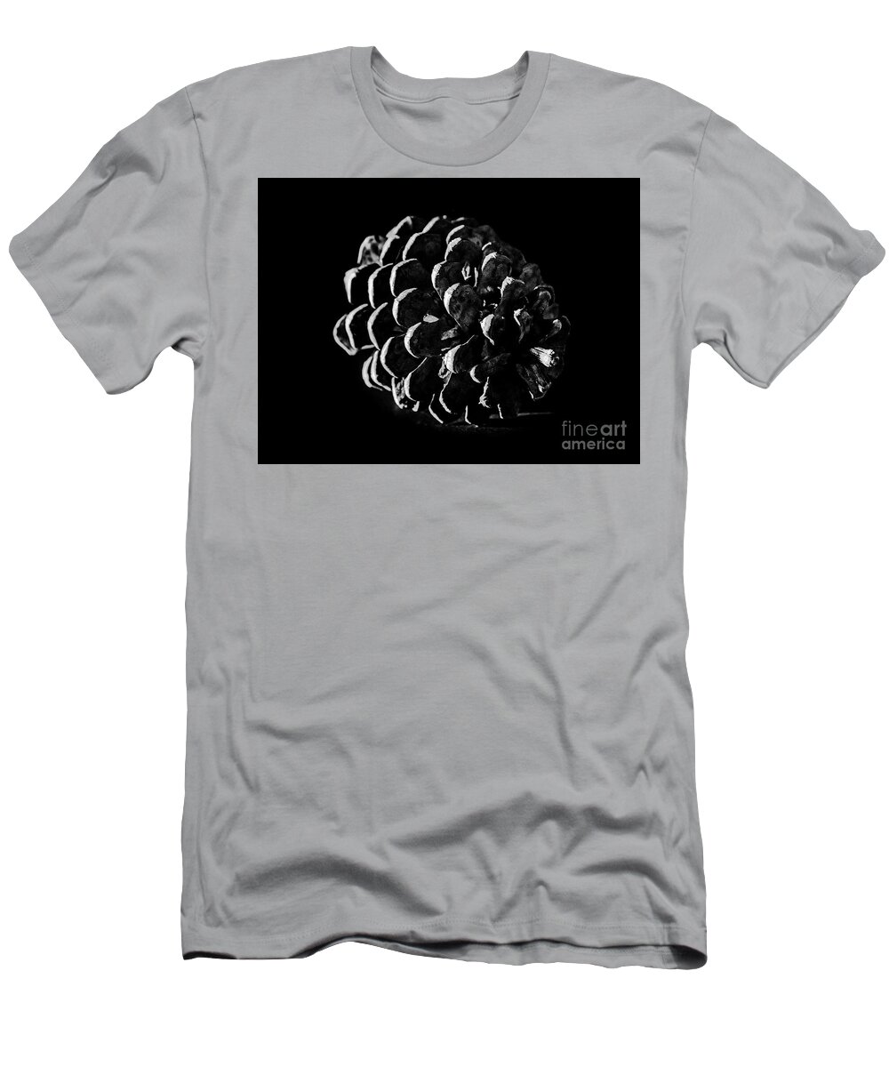 Pinecone T-Shirt featuring the photograph Pinecone Penumbra by Melissa Lipton