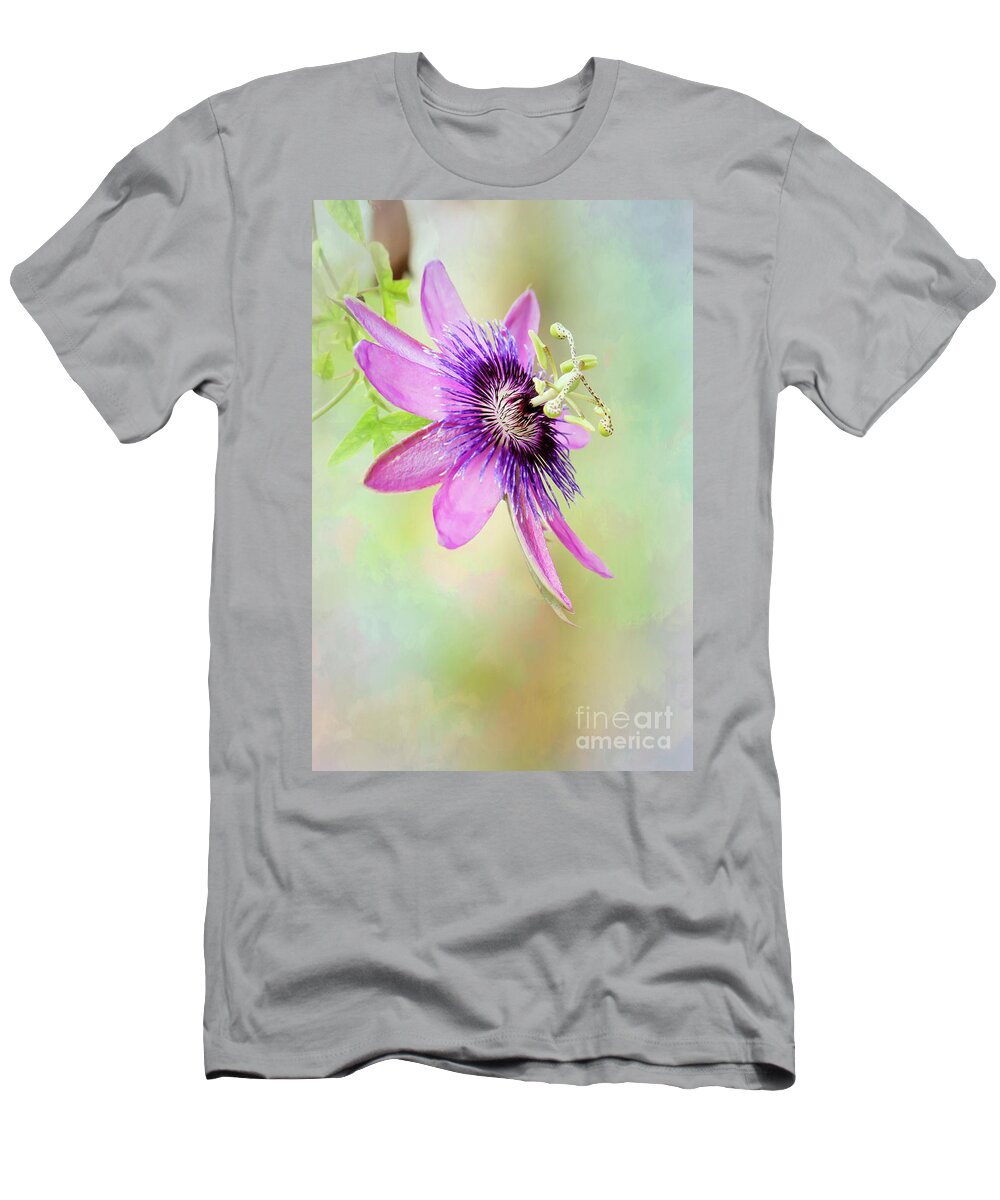 Spring T-Shirt featuring the photograph Pink and Purple Passion by Sabrina L Ryan