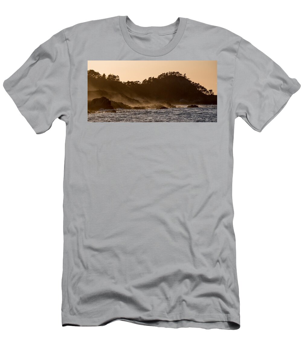 Point Lobos T-Shirt featuring the photograph Point Lobos Afternoon by Derek Dean