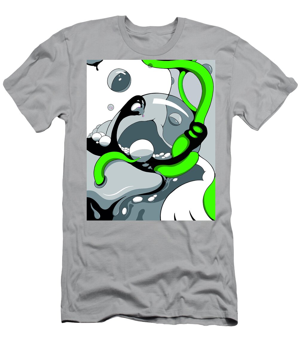 Vines T-Shirt featuring the drawing POP Culture by Craig Tilley