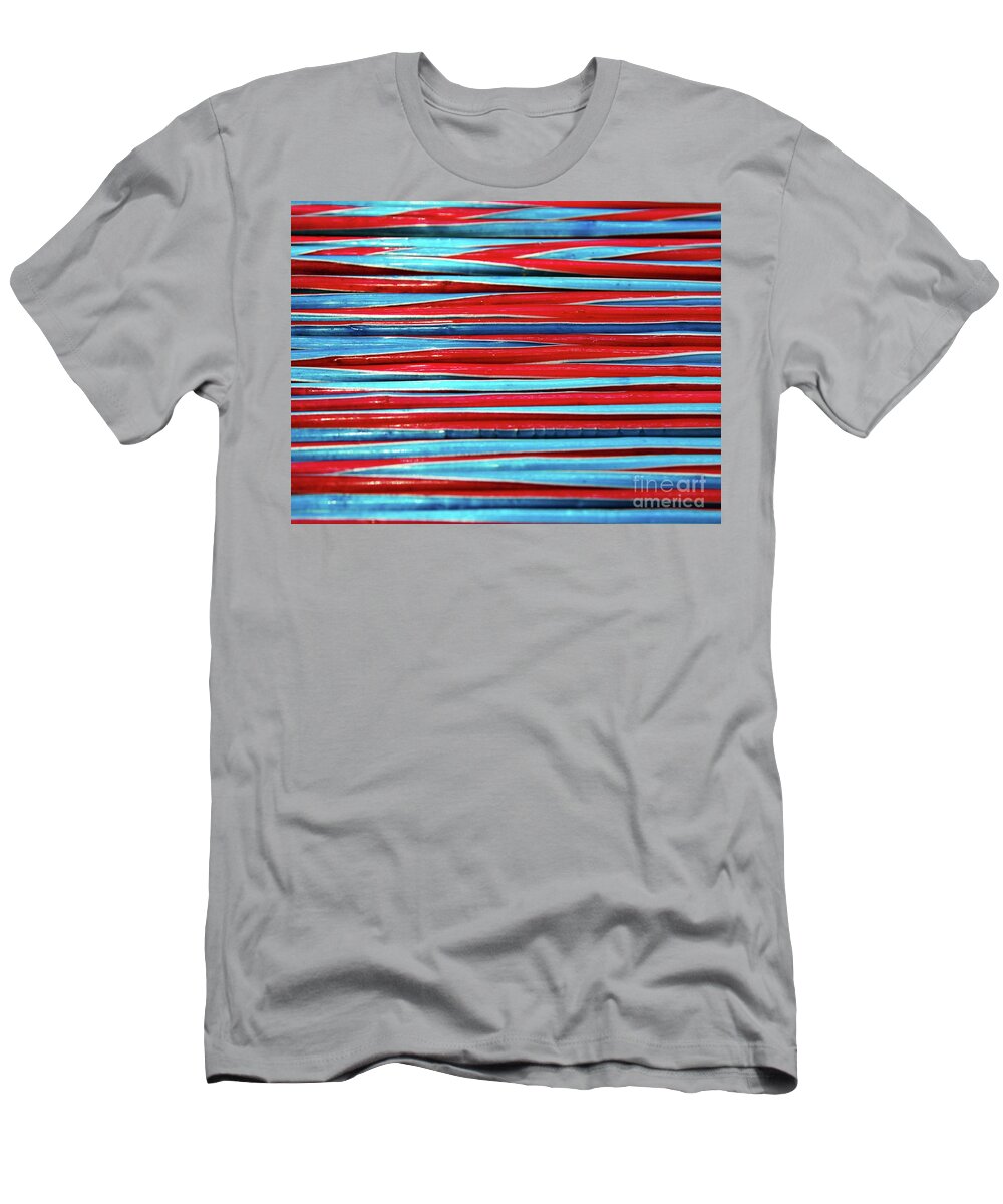 Abstract T-Shirt featuring the photograph Praha Hot Rods by Rick Locke - Out of the Corner of My Eye