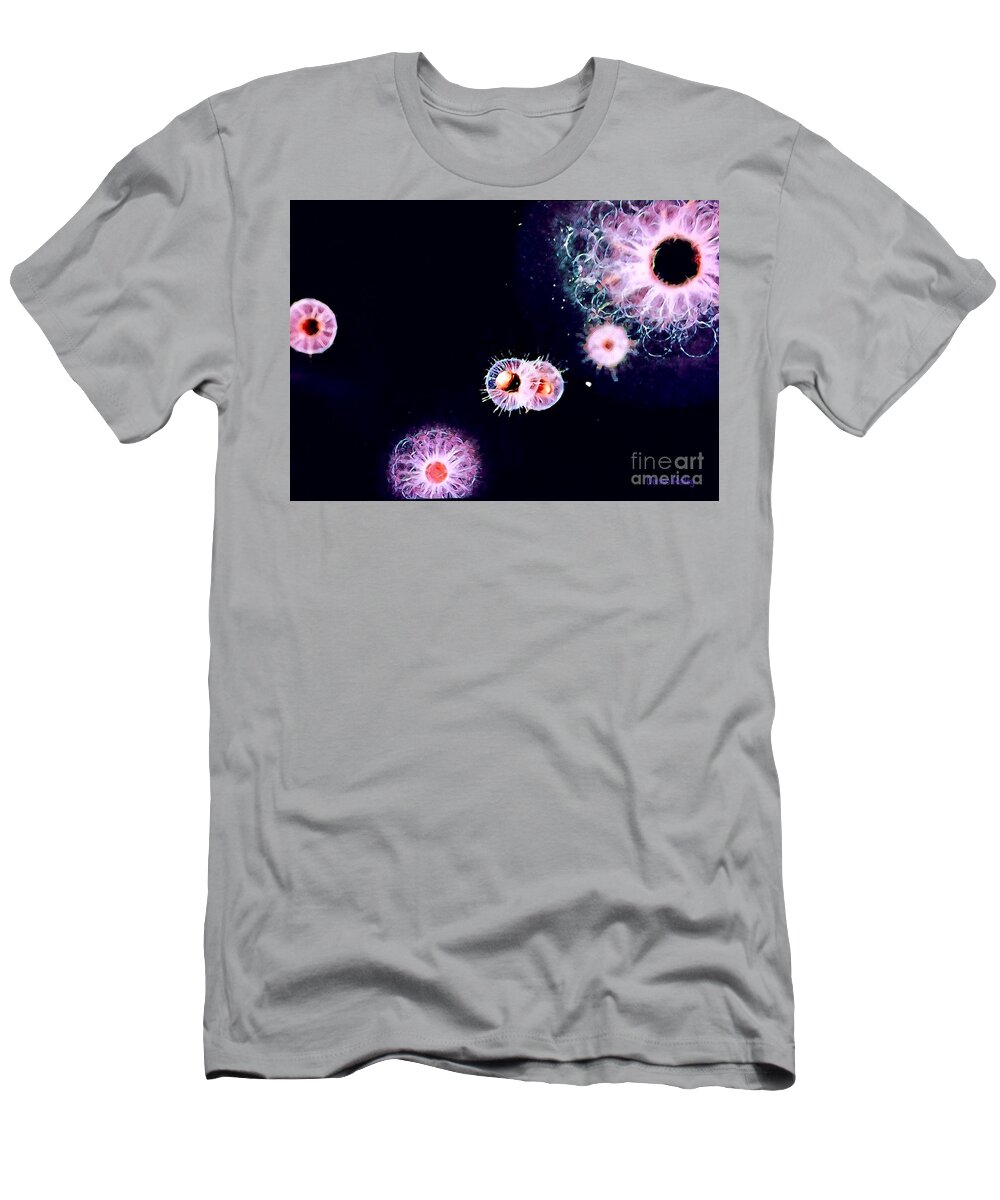 Evolution T-Shirt featuring the digital art Primordial by Denise Railey