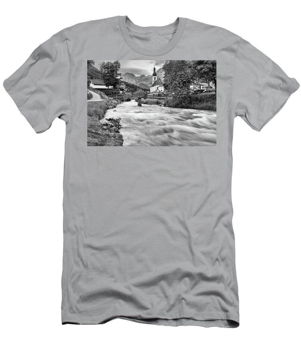 Photography T-Shirt featuring the photograph Ramsau, Bavaria by Andreas Levi