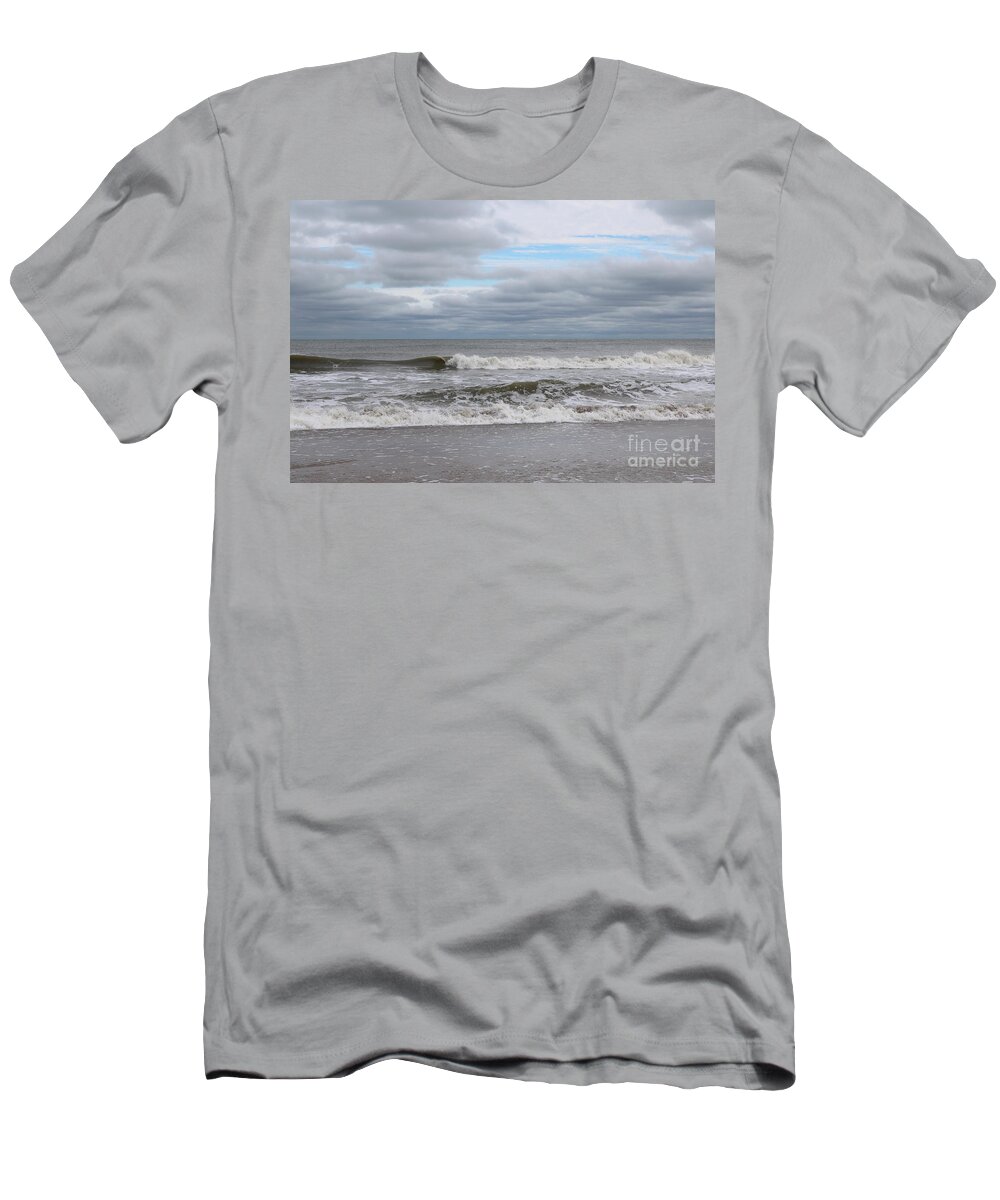 Beach T-Shirt featuring the photograph Relaxing Beach Day by Carol Groenen