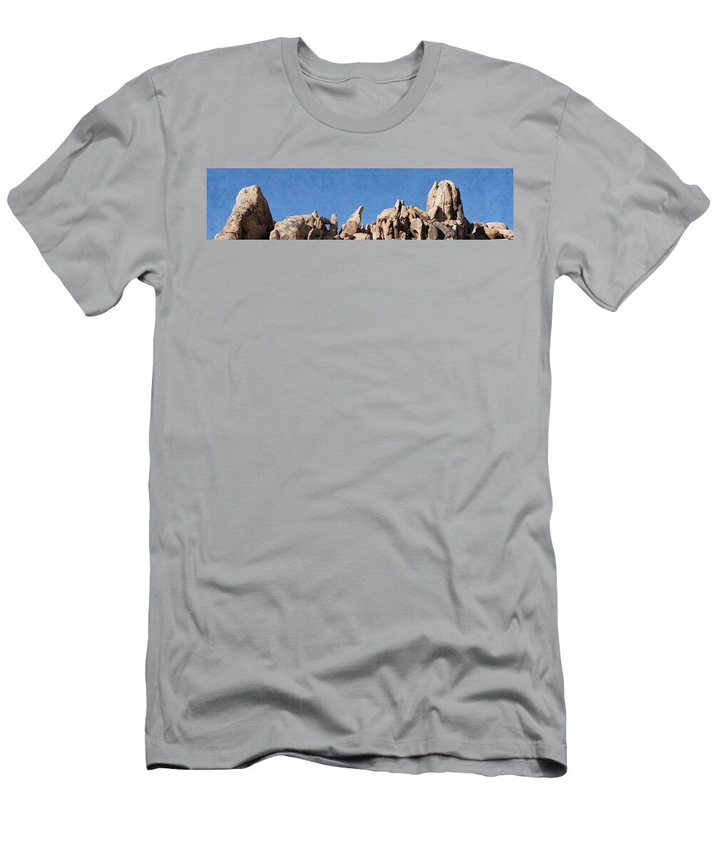 Rocks T-Shirt featuring the photograph Rock Climbing by Sandra Selle Rodriguez