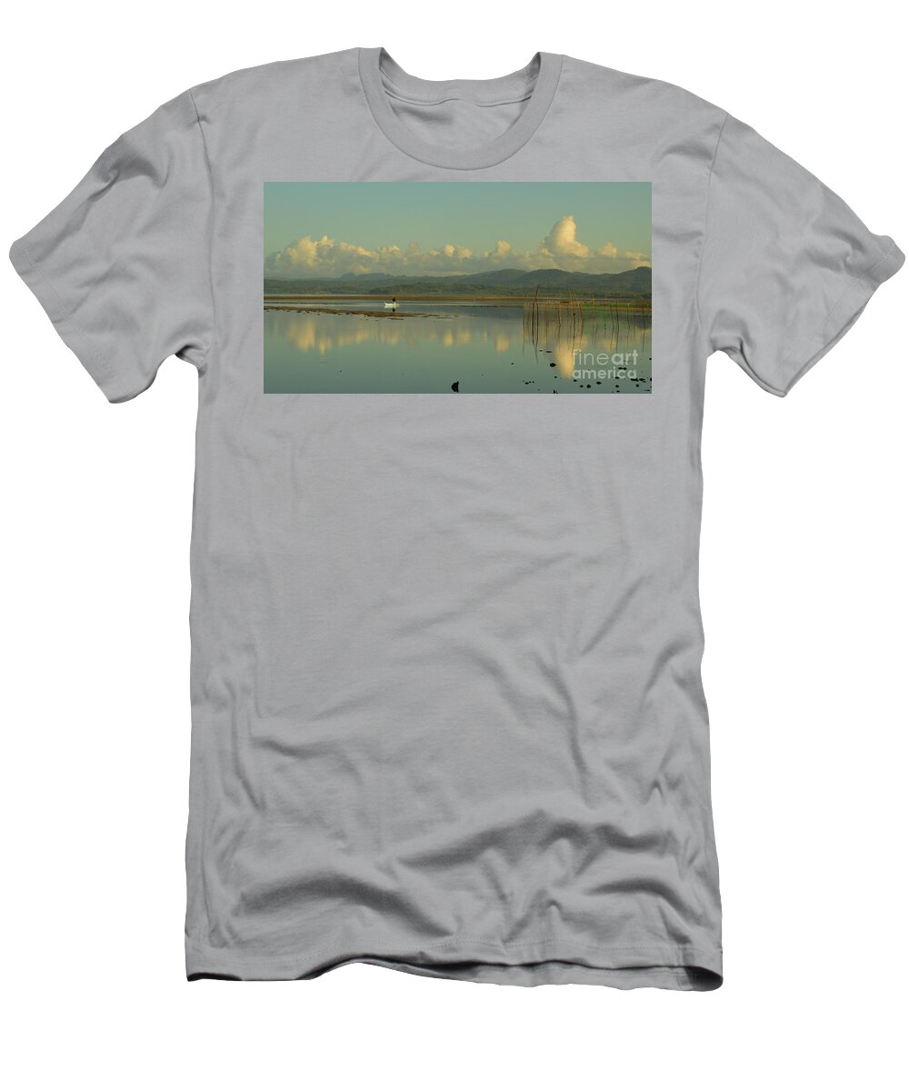 Sea T-Shirt featuring the photograph Satori morning by Yavor Mihaylov