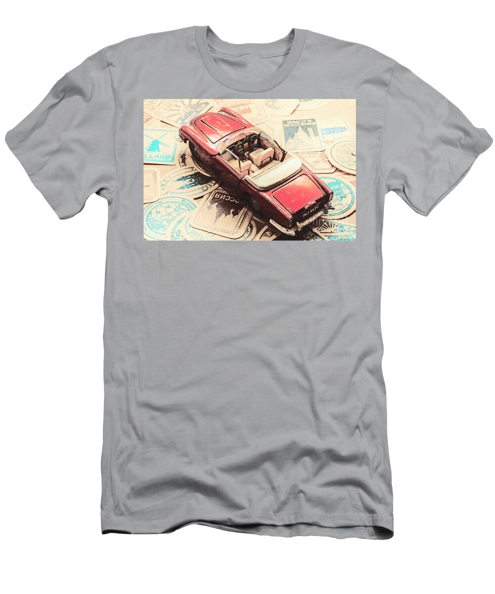 Automobile T-Shirt featuring the photograph Scaled nostalgia by Jorgo Photography