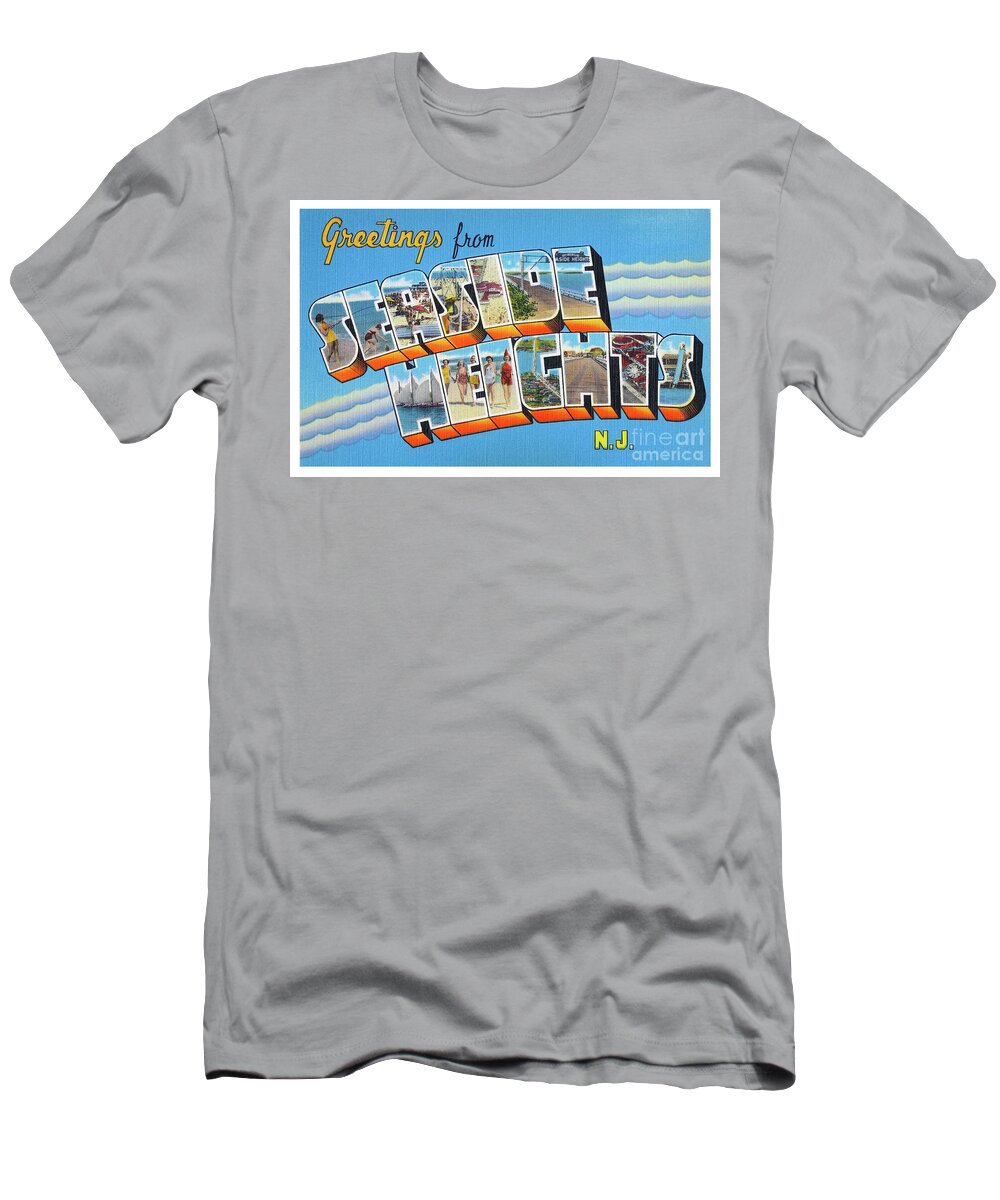 Lbi T-Shirt featuring the photograph Seaside Heights Greetings by Mark Miller