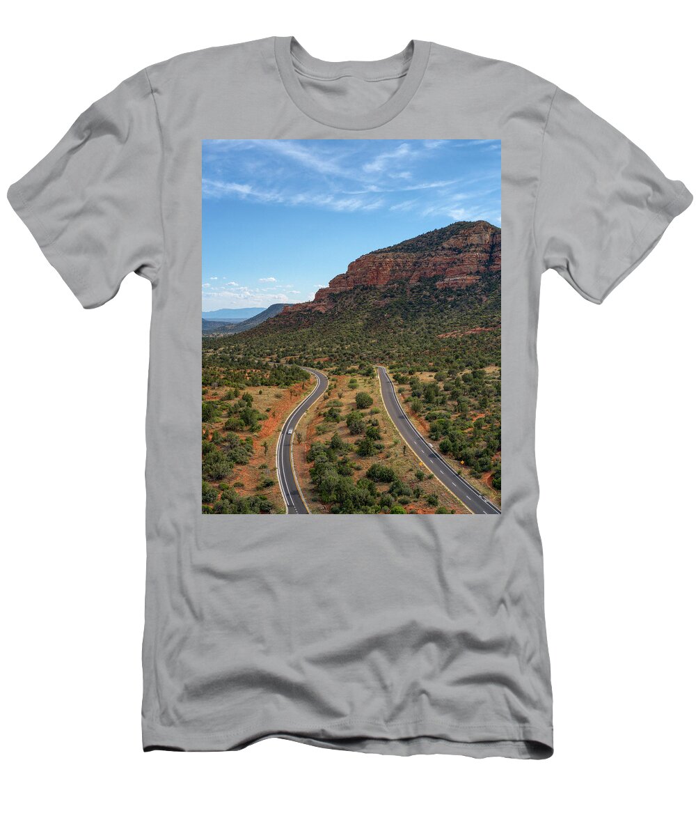 Fine Art T-Shirt featuring the photograph Sedona Arizona by Anthony Giammarino