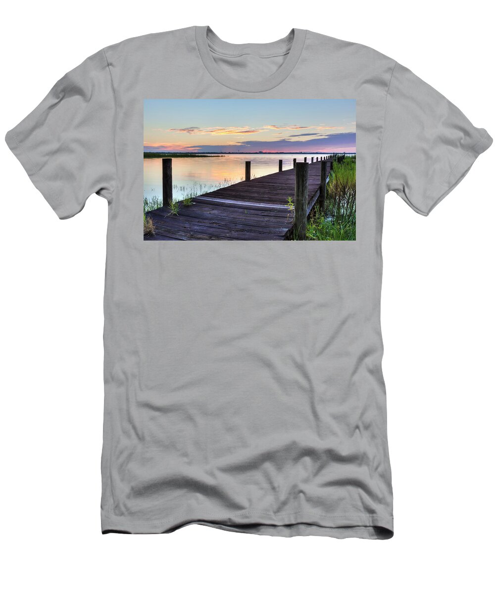Clouds T-Shirt featuring the photograph Soft Morning Light by Debra and Dave Vanderlaan