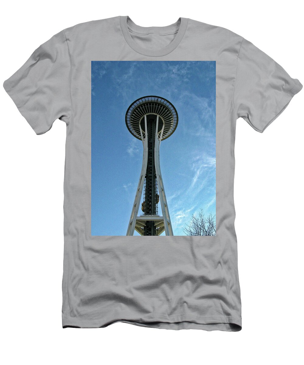 Seattle T-Shirt featuring the photograph Space Needle, Seattle by Segura Shaw Photography