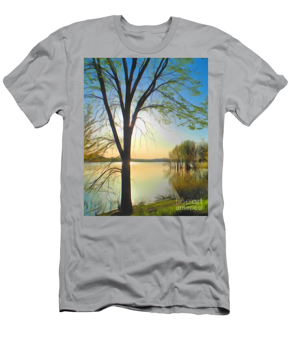 Trees T-Shirt featuring the photograph Stand Tall in Life by Carol Randall