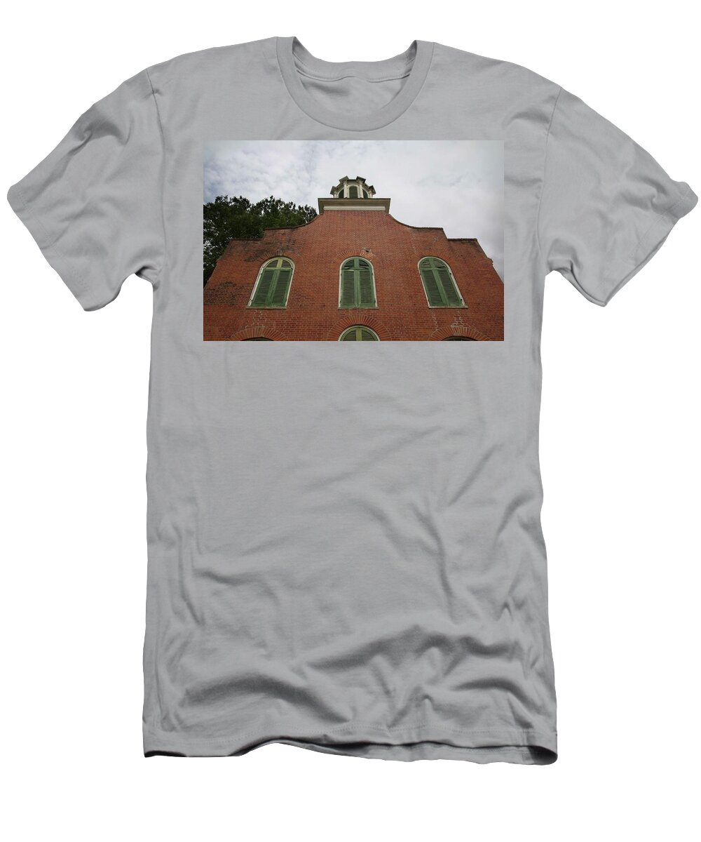Historic T-Shirt featuring the photograph Still Standing Proud by Kelly Gomez