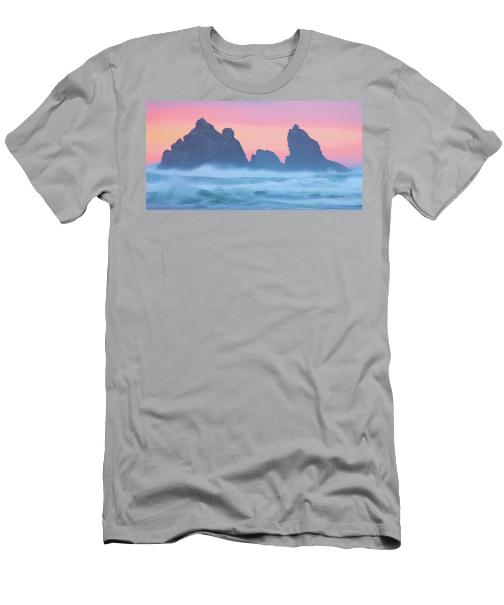 Oregon T-Shirt featuring the photograph Stormy Sunset by Darren White