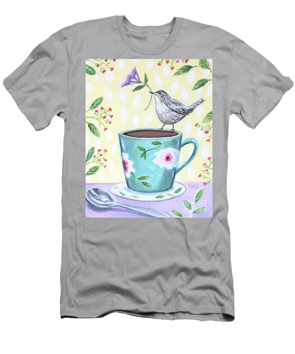 Coffee T-Shirt featuring the painting Take time for Rest by Elizabeth Robinette Tyndall