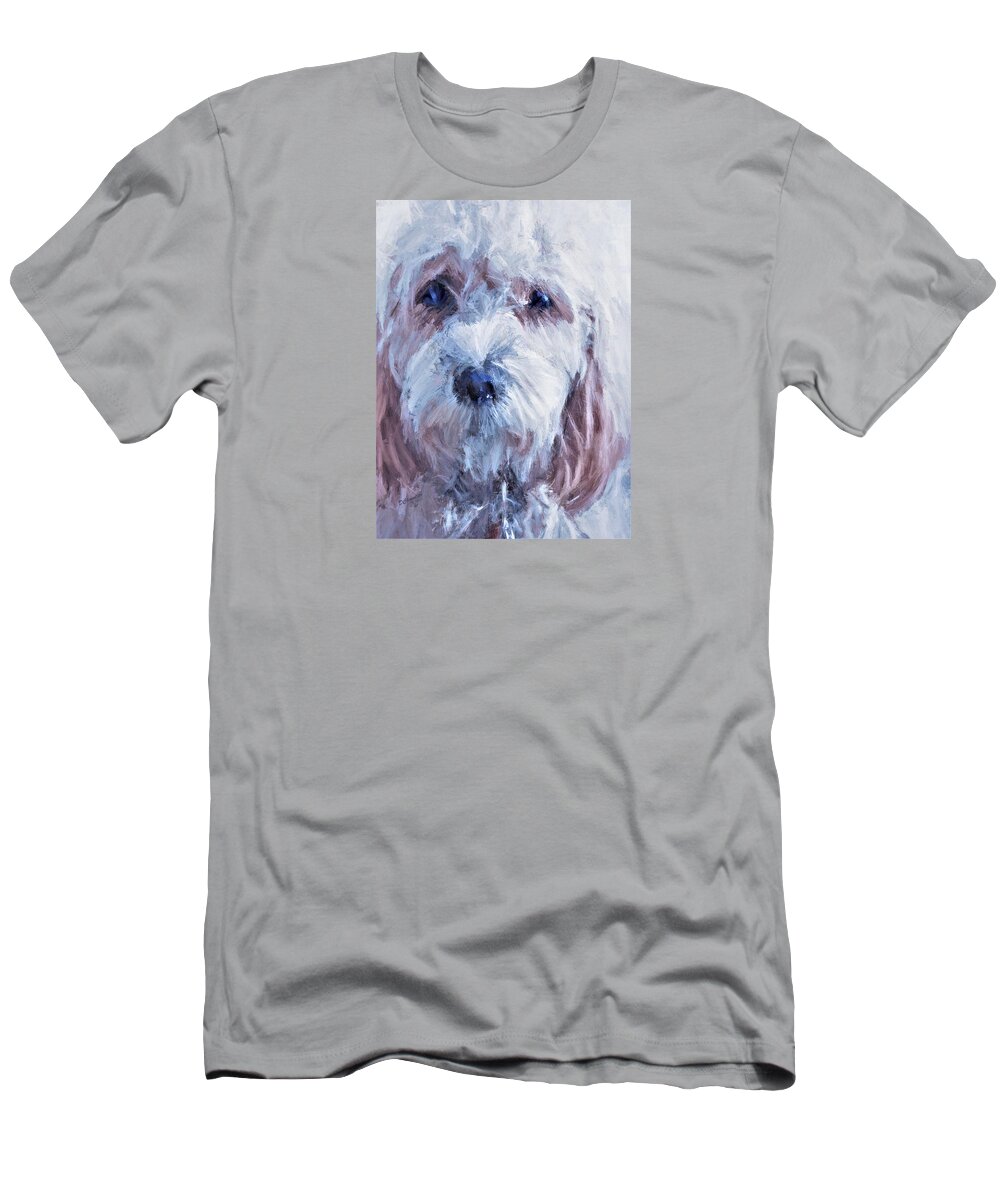 Dog T-Shirt featuring the painting The Darling by Diane Chandler