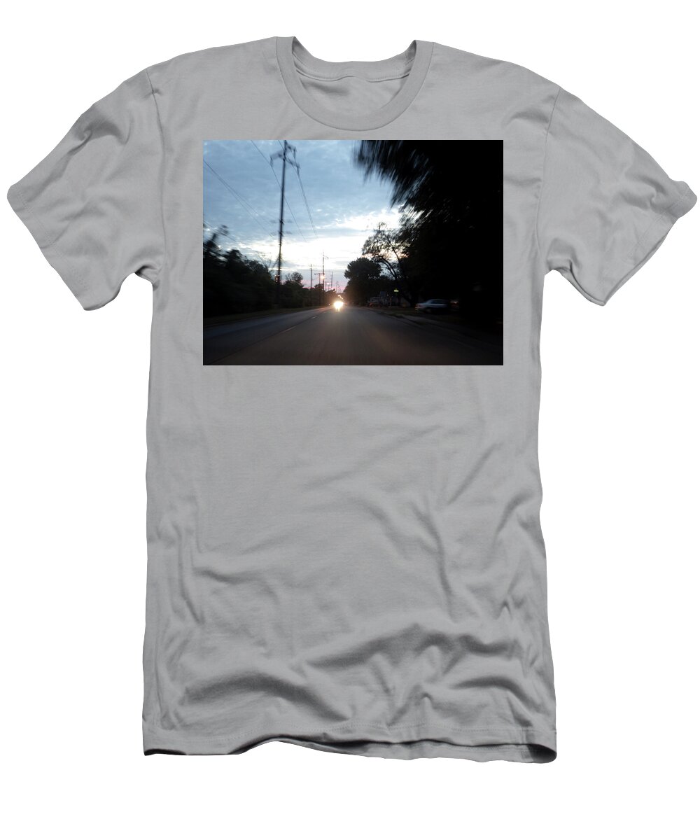 Motion T-Shirt featuring the photograph The Passenger 05 by Joseph A Langley
